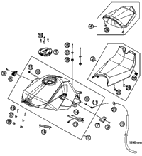 Tank, Seat, Cover