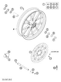 Front Wheel Brembo