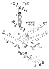 Monoshock, Swingarm