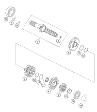 Transmission I - Main Shaft