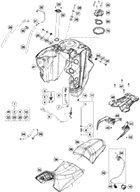 Tank, Seat, Cover