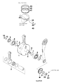 Crankshaft, Piston