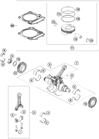 Crankshaft, Piston