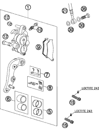 Brake Caliper Front