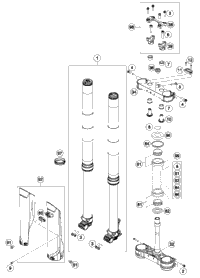 Front Fork, Triple Clamp