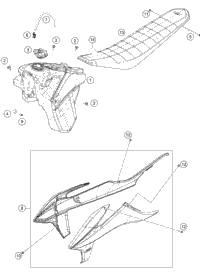 Tank, Seat