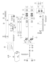 Front Fork Disassembled