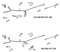 Wiring Harness Exc (Usa)