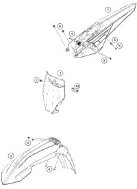 Mask, Fenders