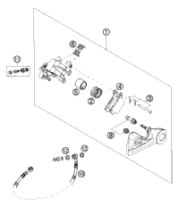 Brake Caliper Rear