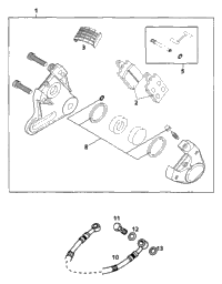 Brake Caliper Rear