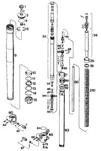 Front Fork Legs