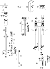 Front Fork Disassembled