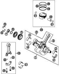 Crankshaft, Piston