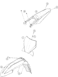 Mask, Fenders