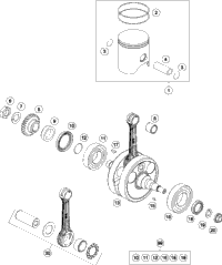 Crankshaft, Piston