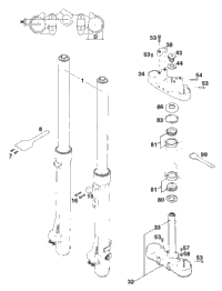 Front Fork Paioli