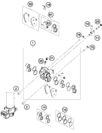Brake Caliper Front