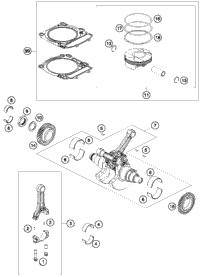 Crankshaft, Piston