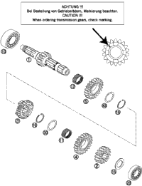 Transmission I - Main Shaft