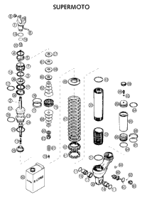 Shock Absorber Wp Disassembled