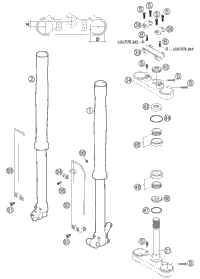 Front Fork Marzocchi Usd 35