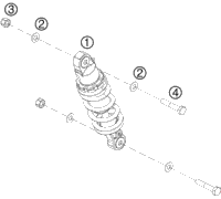Shock Absorber Disassembled 2