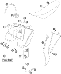 Tank, Seat, Covers