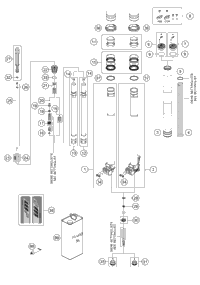 Front Fork Disassembled