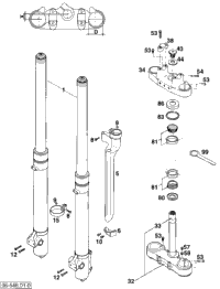 Front Fork Marzocchi