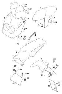 Mask, Fenders