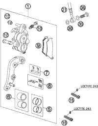 Brake Caliper Front