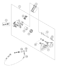 Rear Brake Caliper