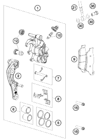 Brake Caliper Front