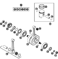 Crankshaft, Piston
