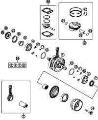 Crankshaft, Piston