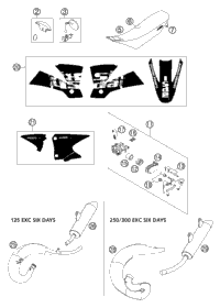 New Parts Sixdays Chassis