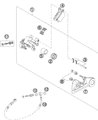 Brake Caliper Rear