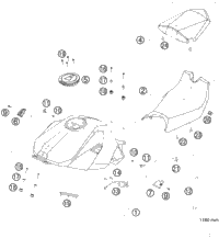 Tank, Seat, Cover