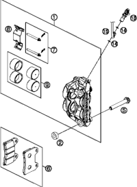 Brake Caliper Front