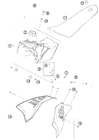 Tank, Seat, Cover