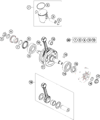 Crankshaft, Piston
