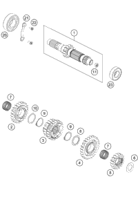 Transmission I - Main Shaft