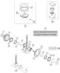 Crankshaft, Piston