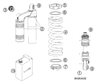 Monoshock Wp Disassembled