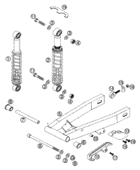 Swingarm, Shock Absorber