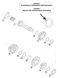Transmission I - Main Shaft