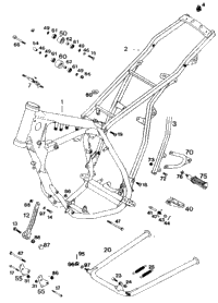 Frame, Centre Stand