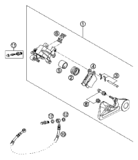 Brake Caliper Rear