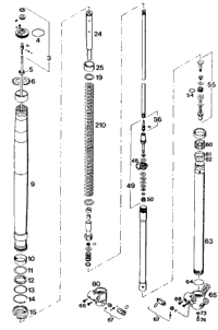Front Fork Legs